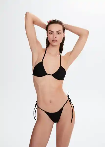 Top Bikini Marisa Negro Talla M Mujer Mango