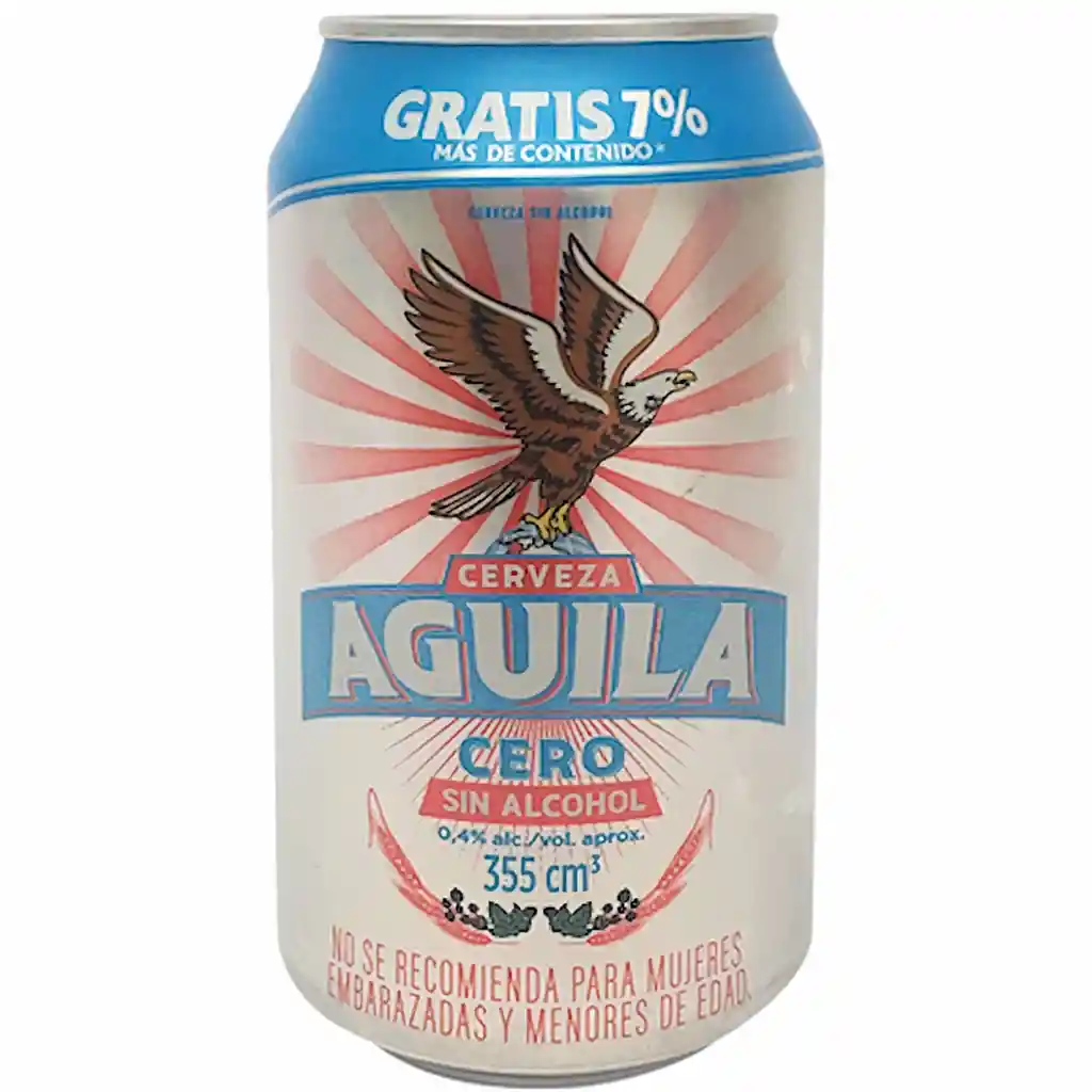 Aguila Cerveza Cero Sin Alcohol