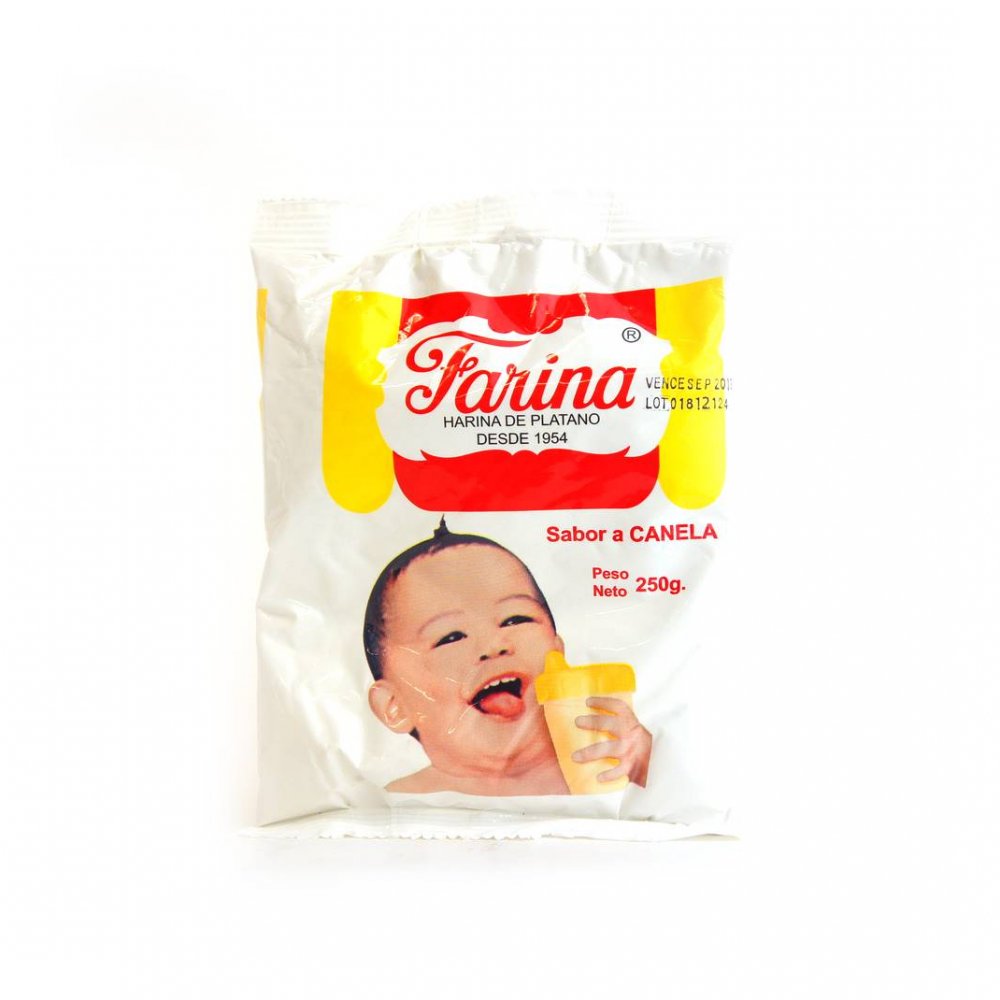 Farina Harina de Platano Sabor Artificial a Canela 250 g