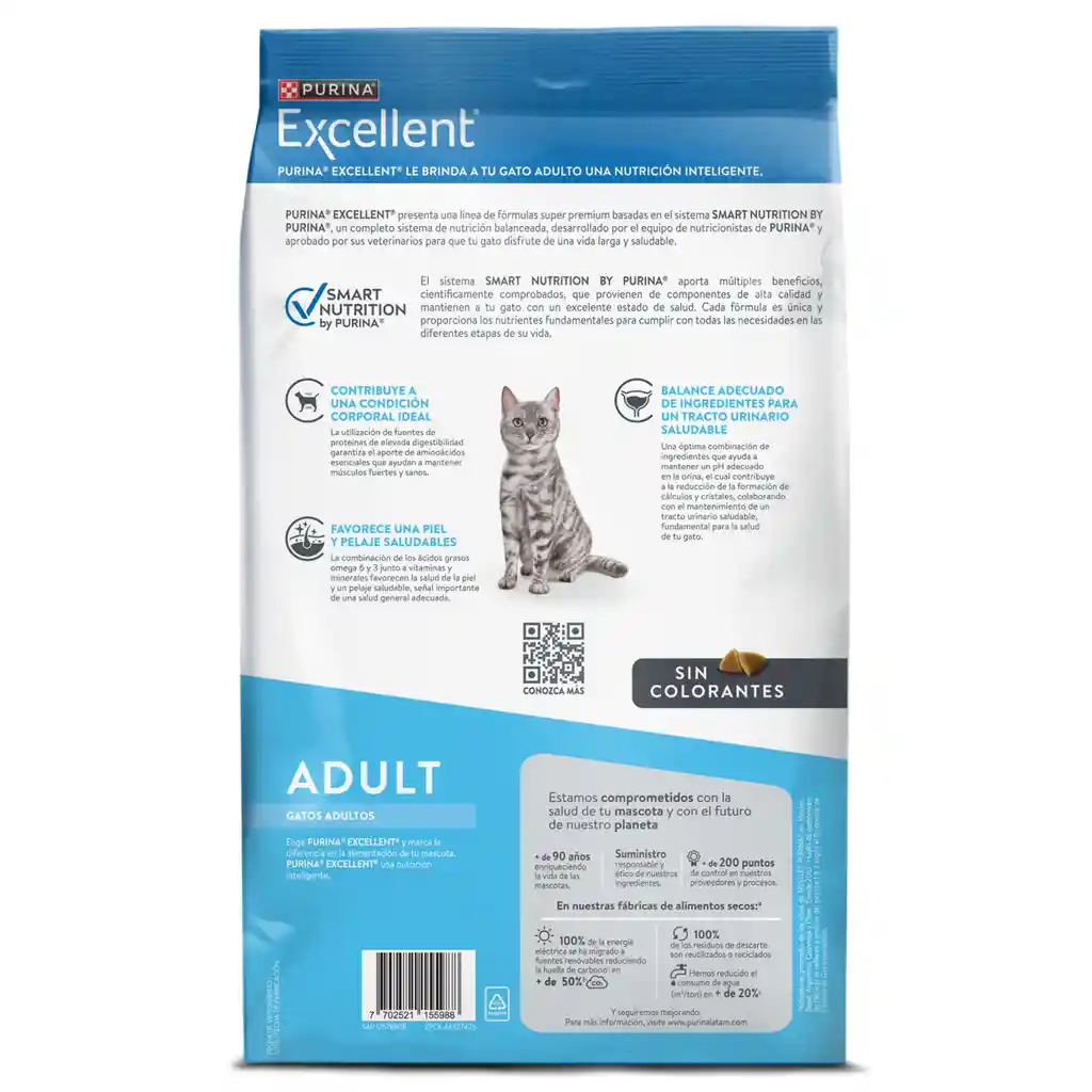 Comida para gatos EXCELLENT Adult Cat x 3 kg
