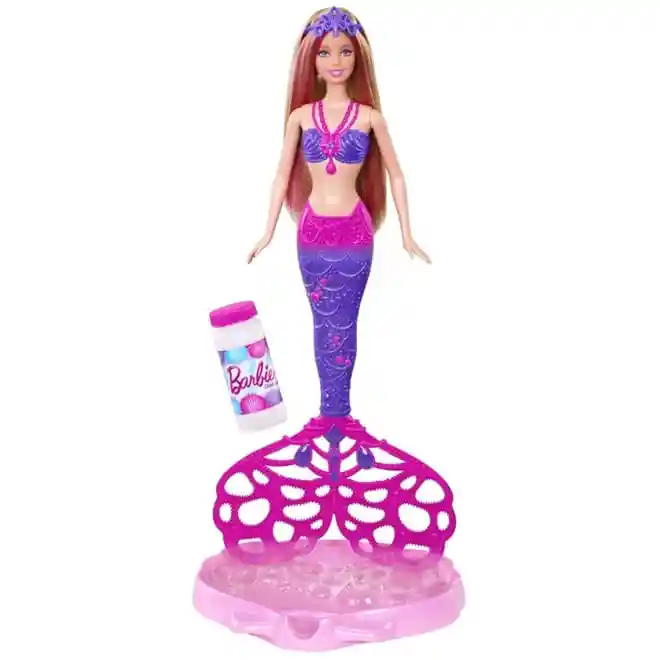 Barbie Jugete Sirena Burbujas Mñgicas Mattel Navidad 2015