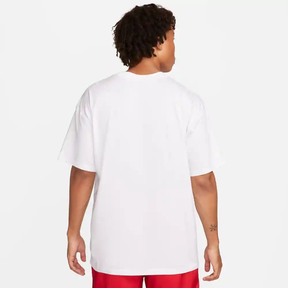 Nike Camiseta u Nstee M90 Sneaker Patch Hombre Blanco S