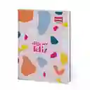 Cuaderno Tapa Dura Master Femenino Cuadriculado 100 Hojas Cosido Scribe