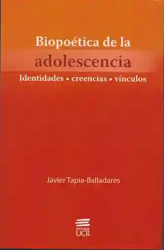 AdeS Biopoetica De La Adolescencia Identid Creencias Vinculos