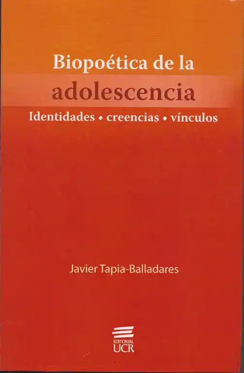 AdeS Biopoetica De La Adolescencia Identid Creencias Vinculos