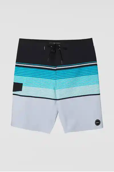 ONeill Short de Baño Lennox Stretch Am Gris Talla 30