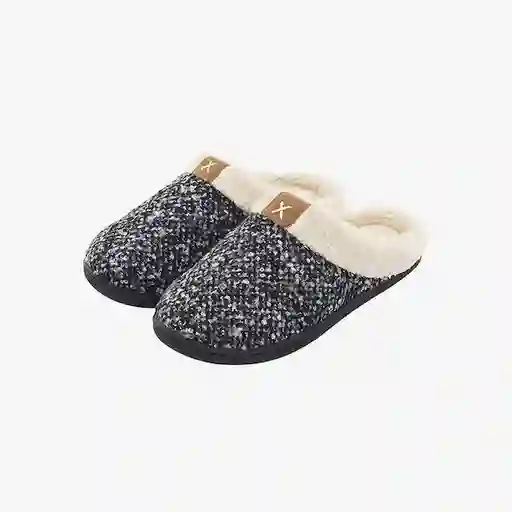 Inkanta Pantuflas Fauxwool Man Gris L