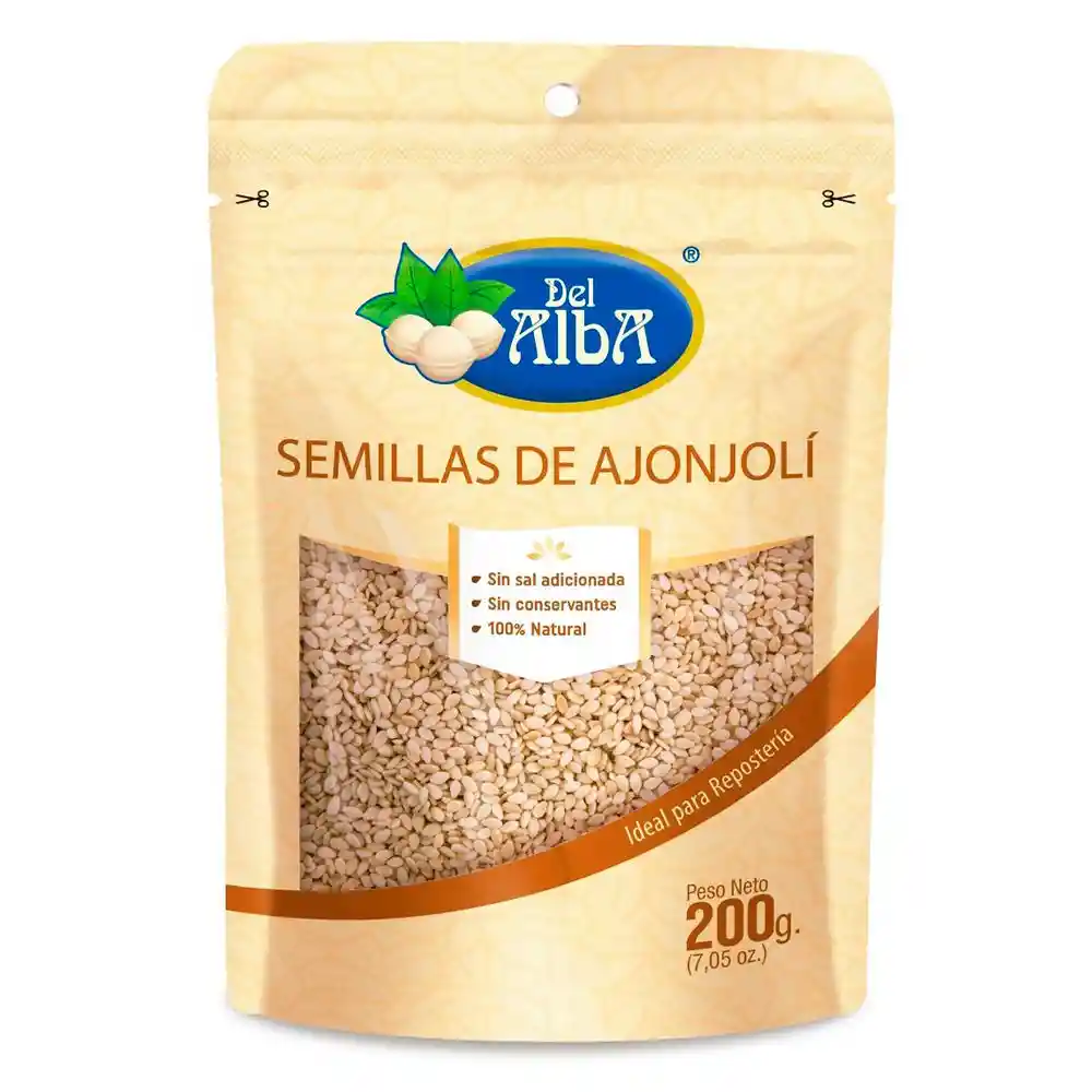 Semillas Del Alba Ajonjolí (200 Gr)