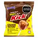Kick Chupeta Masticable de Cocoa Caramelo y Maní 