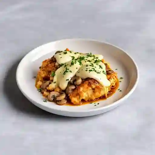 Pollo champiñones large