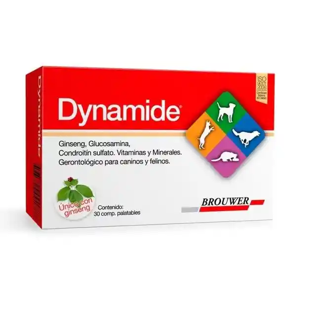 Dynamide Vitaminas y Minerales para Perros y Gatos
