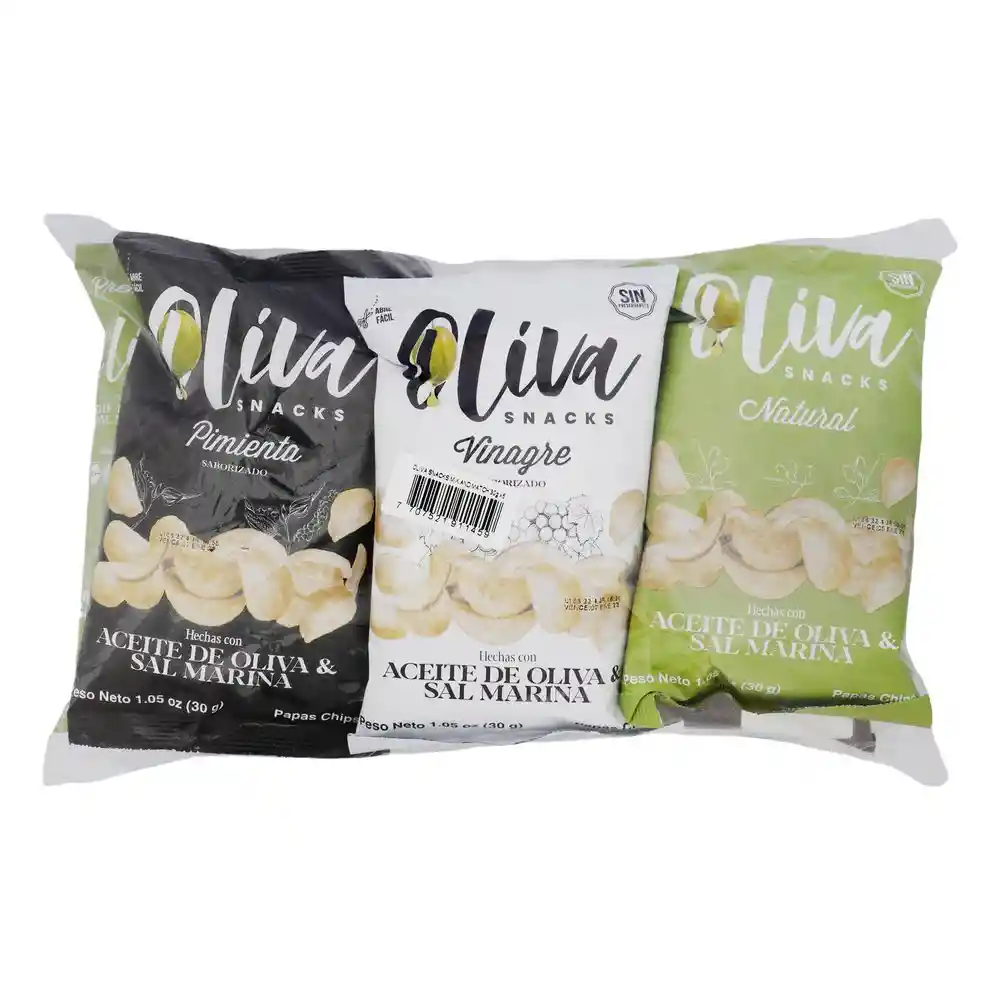 Papas Pimienta Natural Finas Olivasnacksas