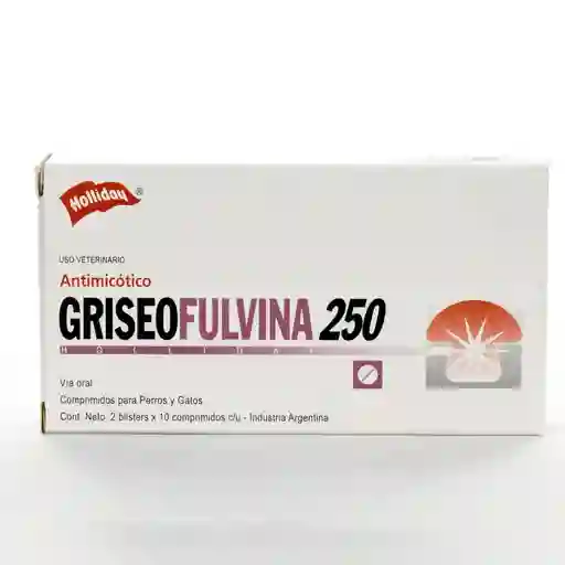 Holliday Griseofulvina (250 mg)