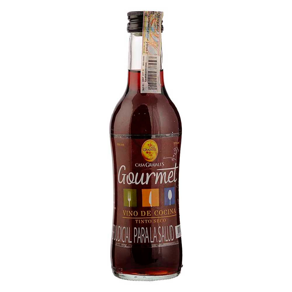 Casa Grajales Vino Tinto Seco de Cocina Gourmet 275 ml