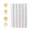 Toalla de Baño Rayas Gris Miniso