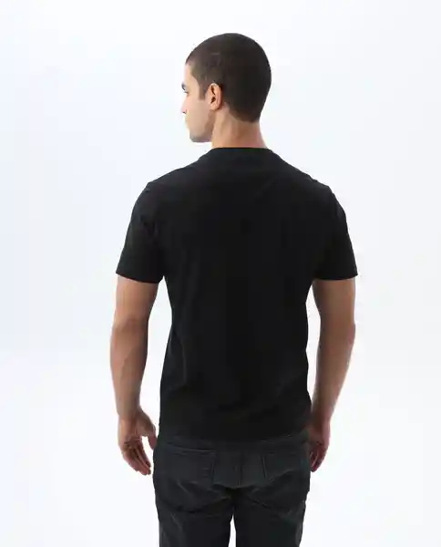 Camiseta Hombre Negro Talla M 849F003 Americanino