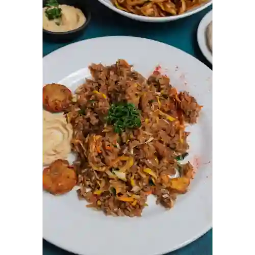 Arroz vegetariano