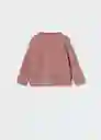 Cardigan Souffleb Rosa Pastel Talla 67 Niñas Mango