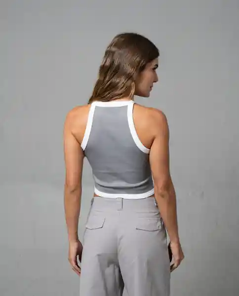 Camiseta Mujer Gris Talla XL 202G001 Rifle