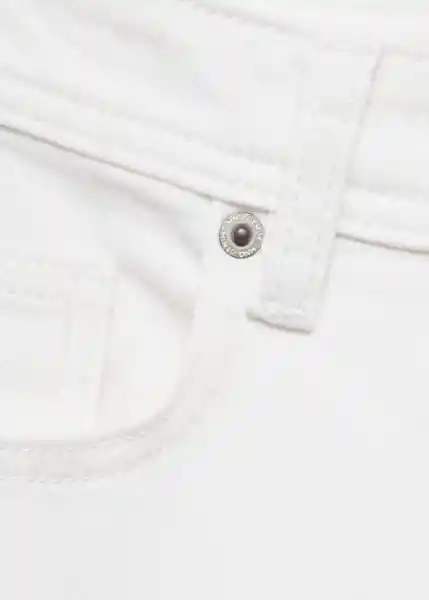 Jean Jan Blanco Talla 42 Hombre Mango