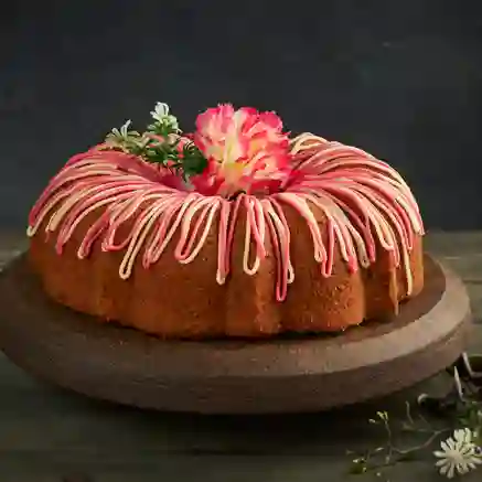 Ponqué de Frutos Rojos 2 Porciones