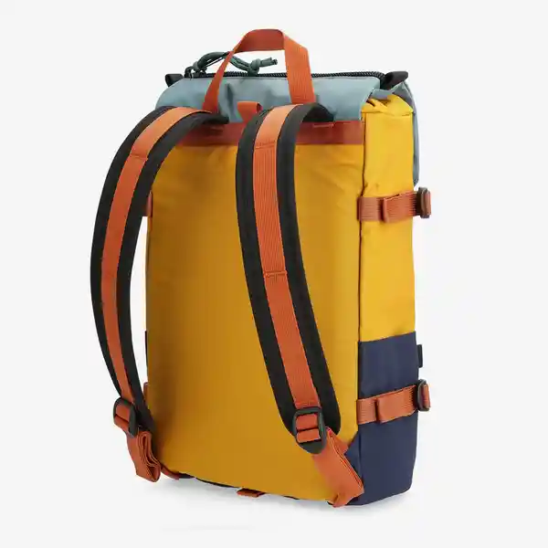 Topo Designs Mochila de Aventura Rover Navy/Mustard 10 L