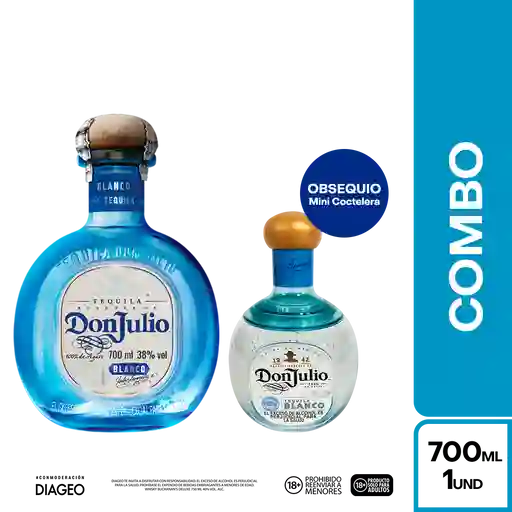 Combo Don Julio Tequila Blanco + Coctelera Don Julio