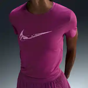 Nike Camiseta One Swoosh Mujer Morado Talla Ref: FV6373-518