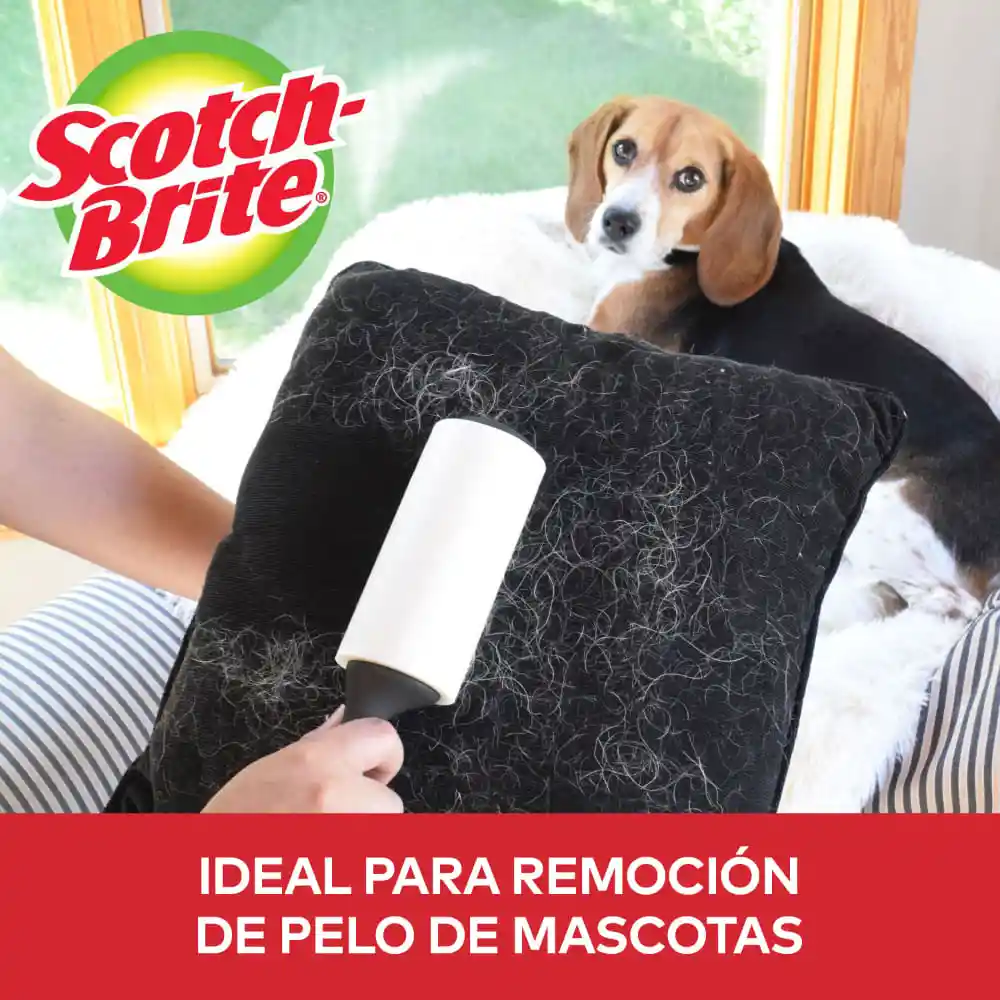 Scotch Brite Rodillo Quita Pelusa + Gratis Repuesto