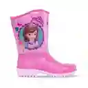 Disney Botas de Lluvia Sofia Hannia Para Niña Fucsia Talla 22