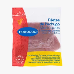 Filete de Pechuga Marinadopollocoa 475 Gr