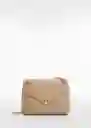 Bolso G Falco Taupe Mujer Mango