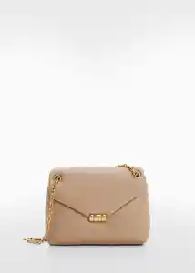 Bolso G Falco Taupe Mujer Mango
