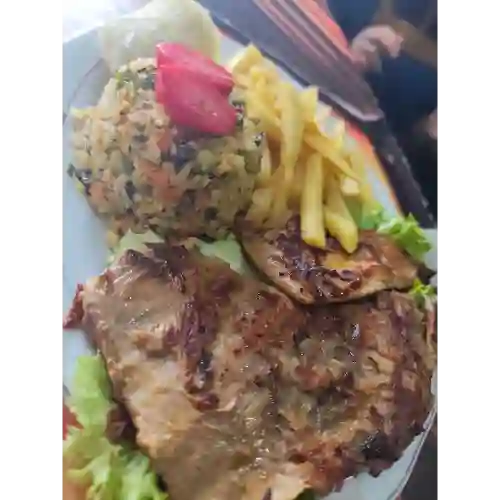 Sobrebarriga con Pepitoria