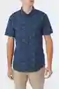 Camisa Manga Corta Modern Fit Oasis Eco Hombre