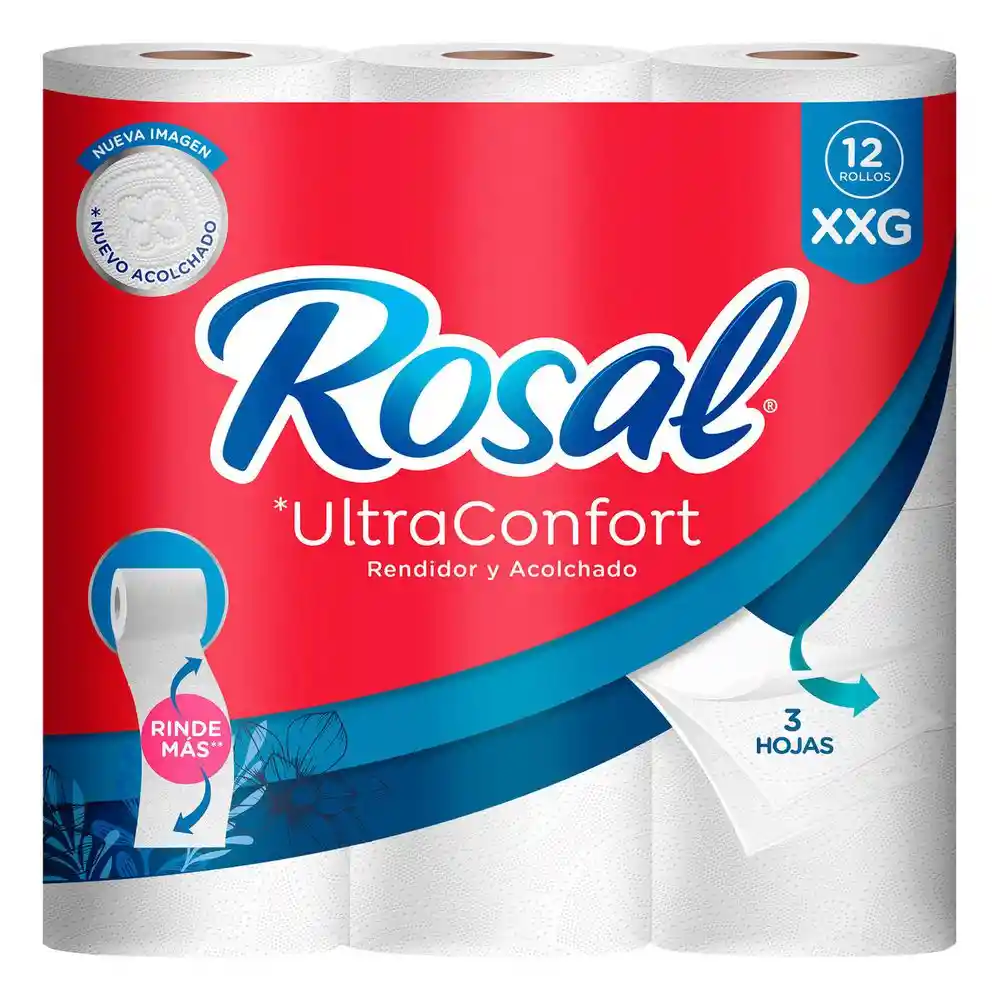 Rosal Papel Higienico Triple Hoja XXG