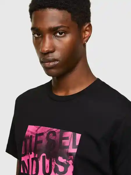 Diesel Camiseta T-Diegos-K16 T-Shirt Estampado Rosa XXL