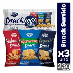 Alpina Snack de Queso Deshidratado Surtido