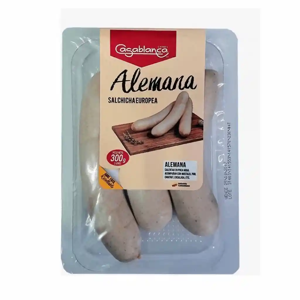 Casablanca Salchichaalemana 270G
