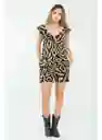 Short Animal Print Pf11340152