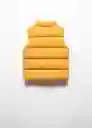 Chaleco Londres Mostaza Talla 10 Niños Mango