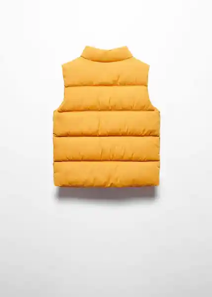 Chaleco Londres Mostaza Talla 10 Niños Mango