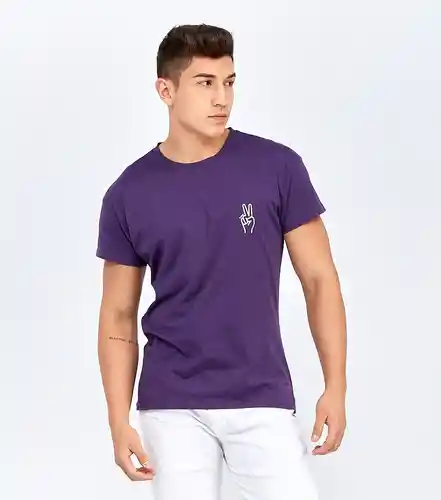 Typer Camiseta Morados Talla L 823935