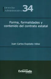 AdeS Forma Formalid Y Contenido Del Contrato Estatal