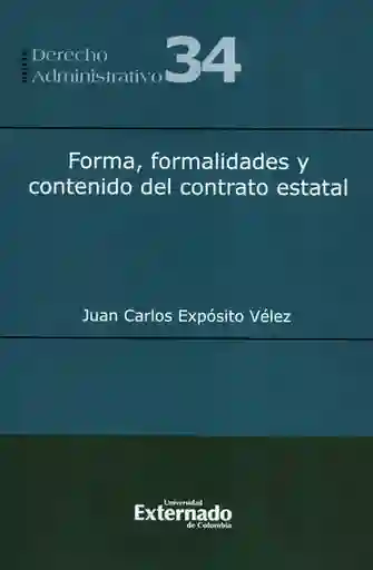 AdeS Forma Formalid Y Contenido Del Contrato Estatal