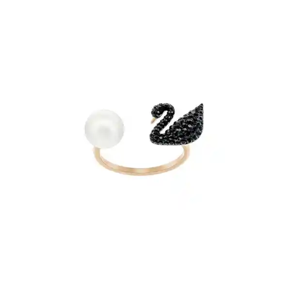 Swarovski Anillo de Mujer Negro 296470