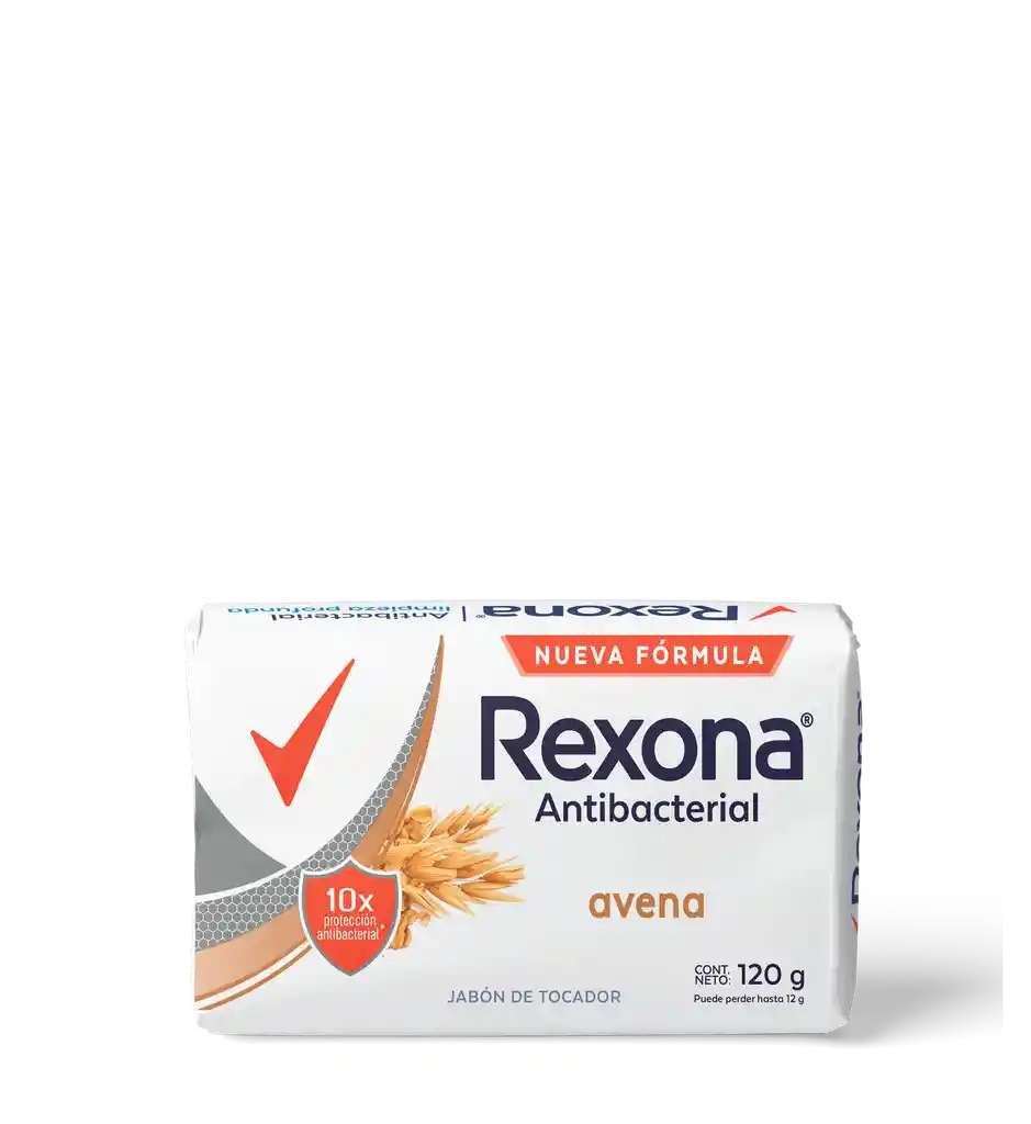 Rexona Jabón de Tocador Antibacterial de Avena