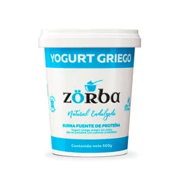 Zorba Yogurt Griego Natural Endulzado