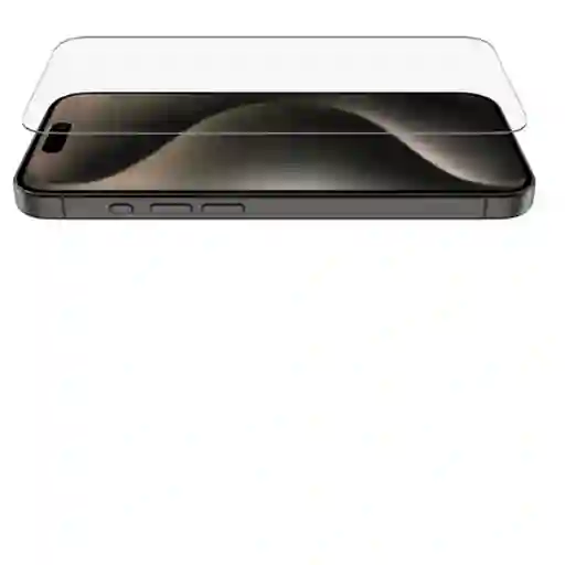 Belkin Protector de Pantalla Para iPhone 15 Pro Transparente SFP