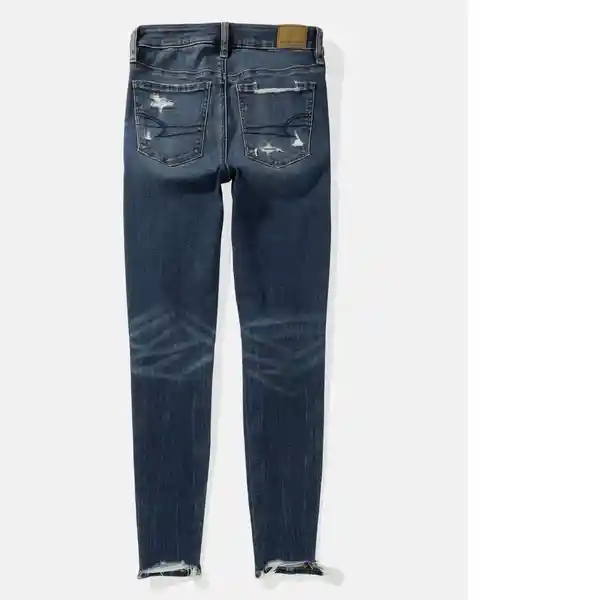 Jean High-Rise Mujer Jegging Azul Talla: 6 Short American Eagle